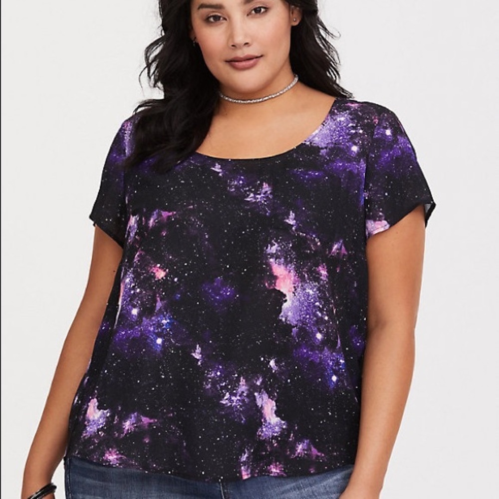 Torrid galaxy shirt